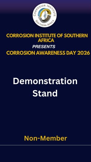 Corrosion Awareness Day 2026: Demonstration Stand (Non-Members)